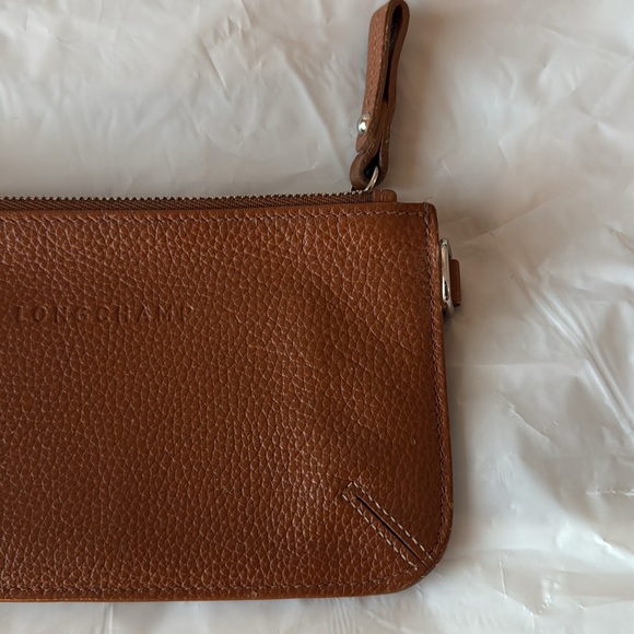 Longchamp brown / cognac wallet - Picture 3 of 9